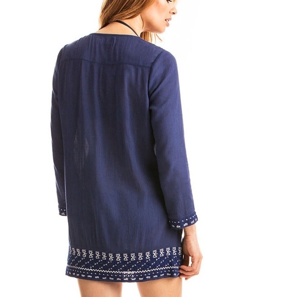 Vineyard Vines,YachtWear Tasseled Pull-Over Dress/Cover-Up,Vacation Ready,Size M - Picture 4 of 10